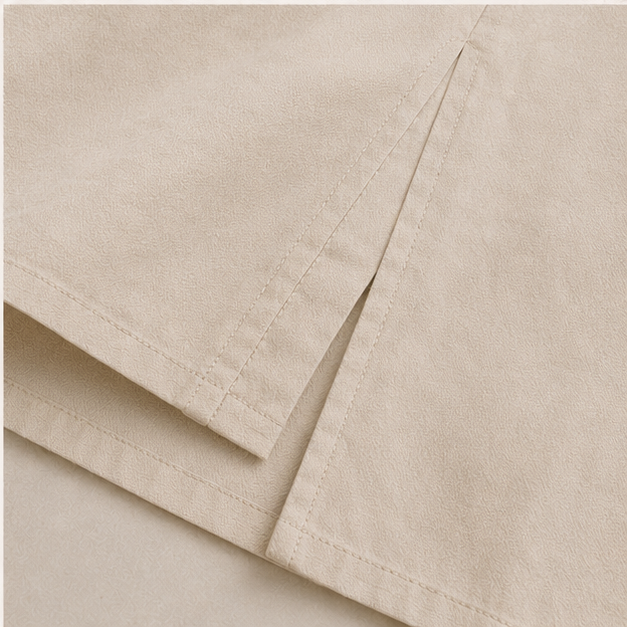Relaxed Cotton Shirt Dress