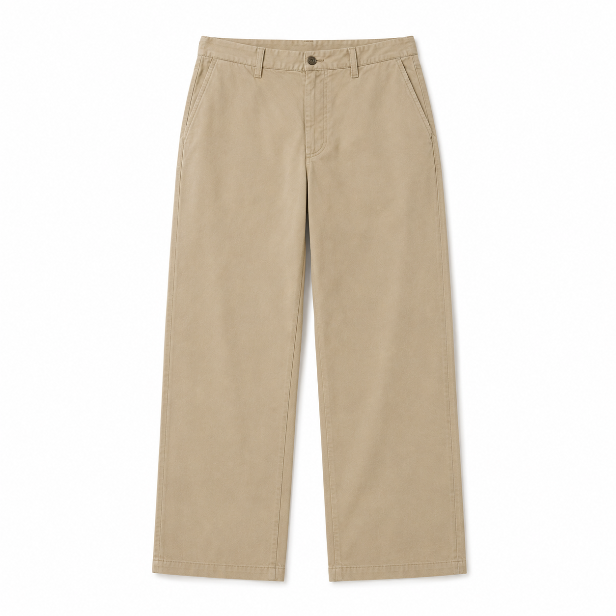 Relaxed Straight-Leg Pants
