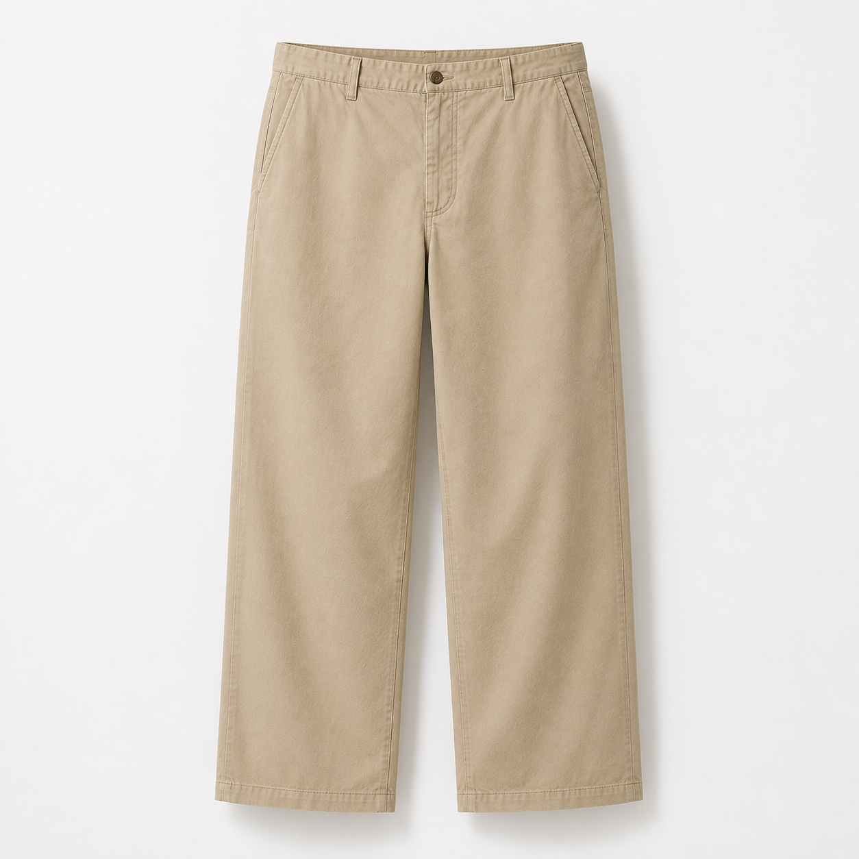 Relaxed Straight-Leg Pants