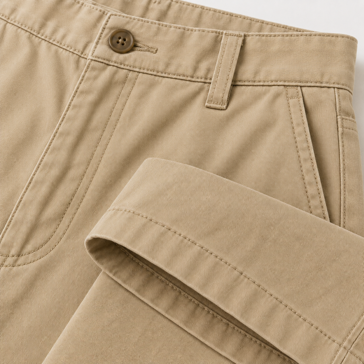 Relaxed Straight-Leg Pants
