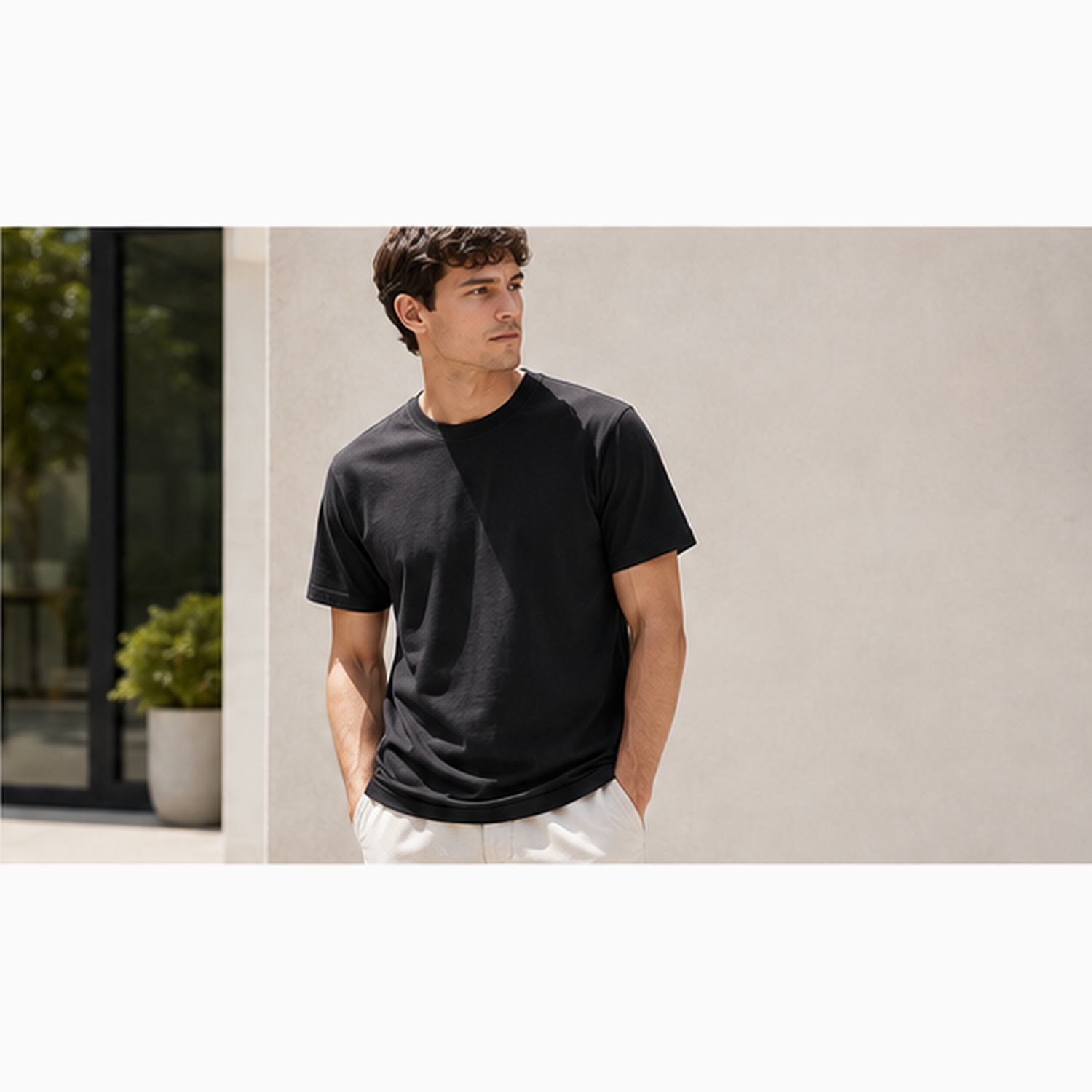 Classic Cotton Crewneck T-Shirt