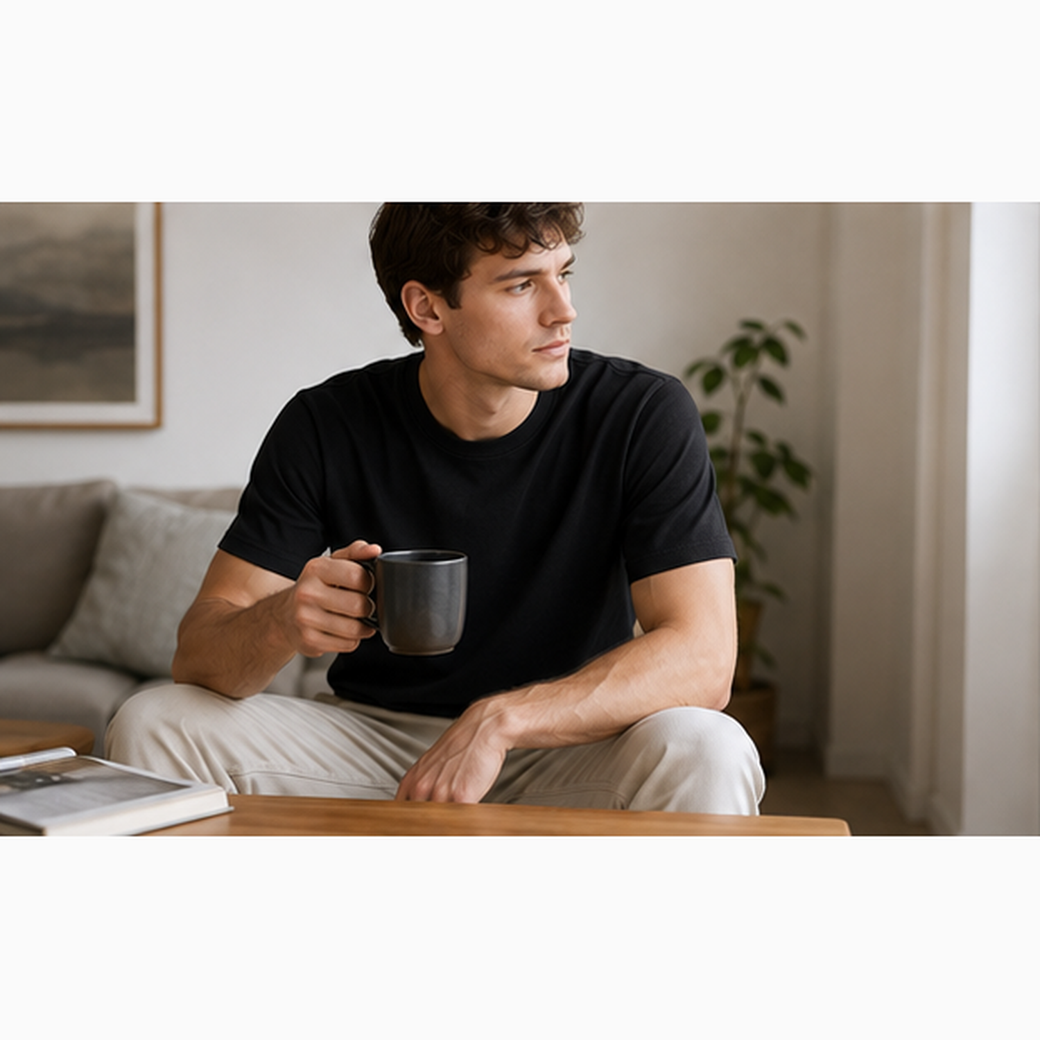 Classic Cotton Crewneck T-Shirt