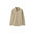 Cotton Button-Up Overshirt