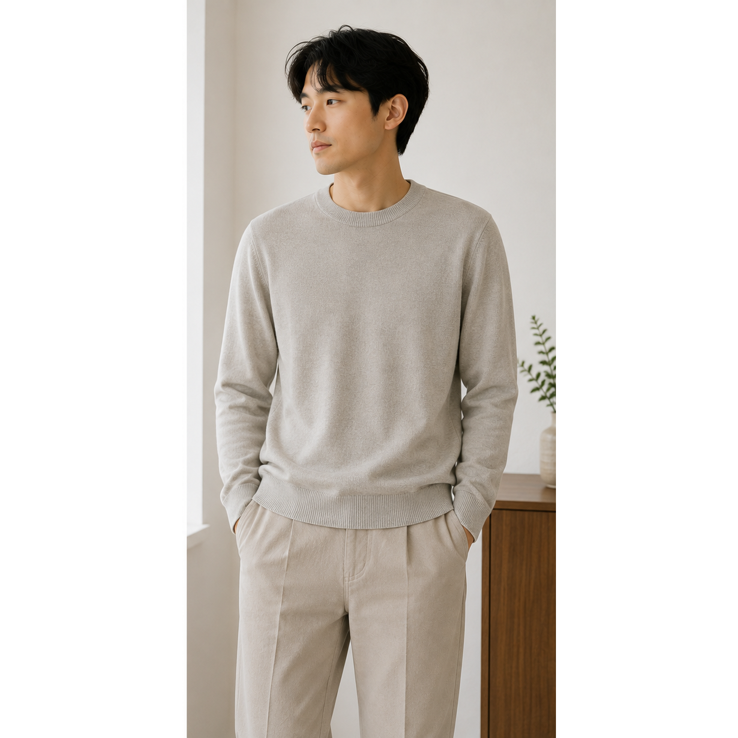 Lightweight Crewneck Sweater