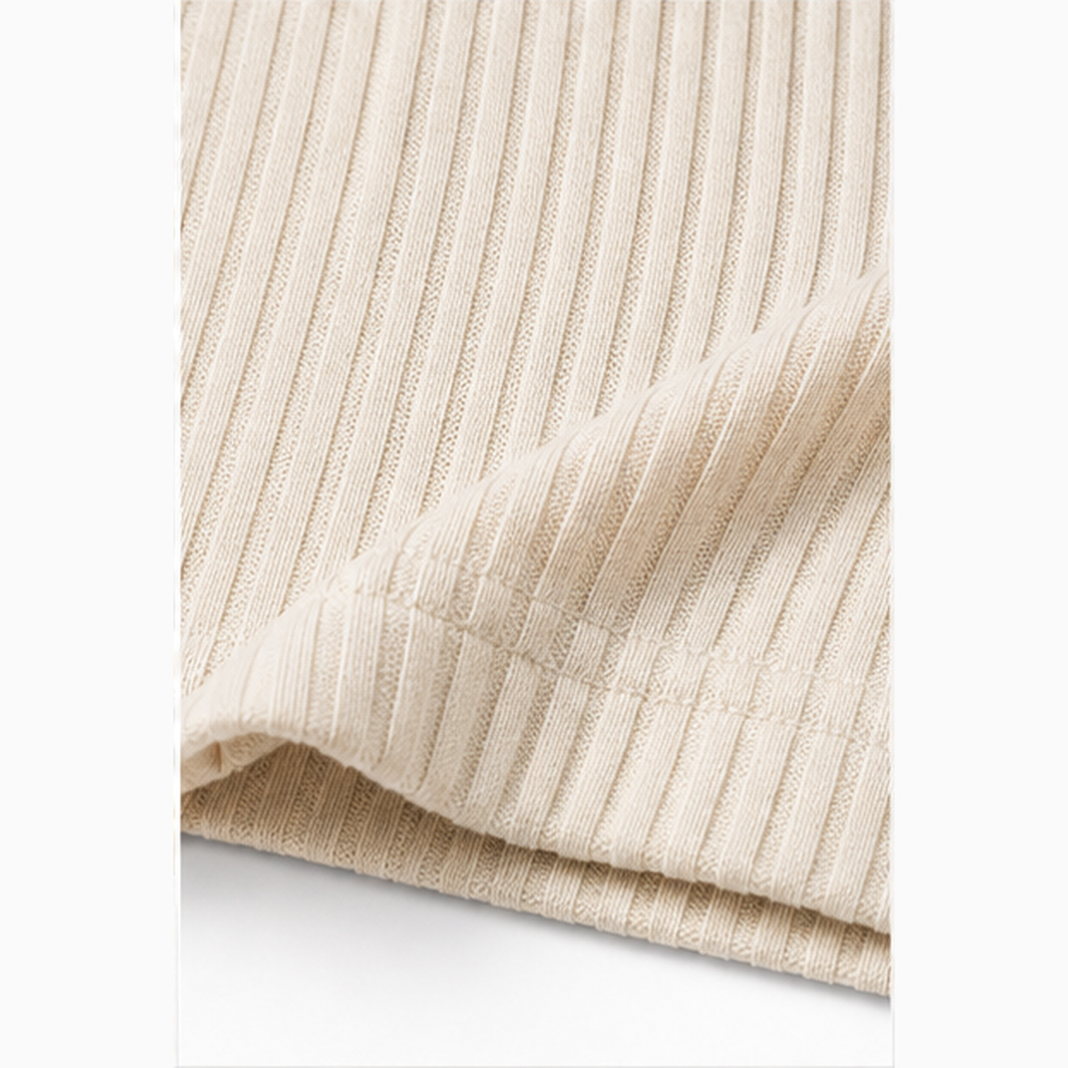 Ribbed Short Sleeve Top